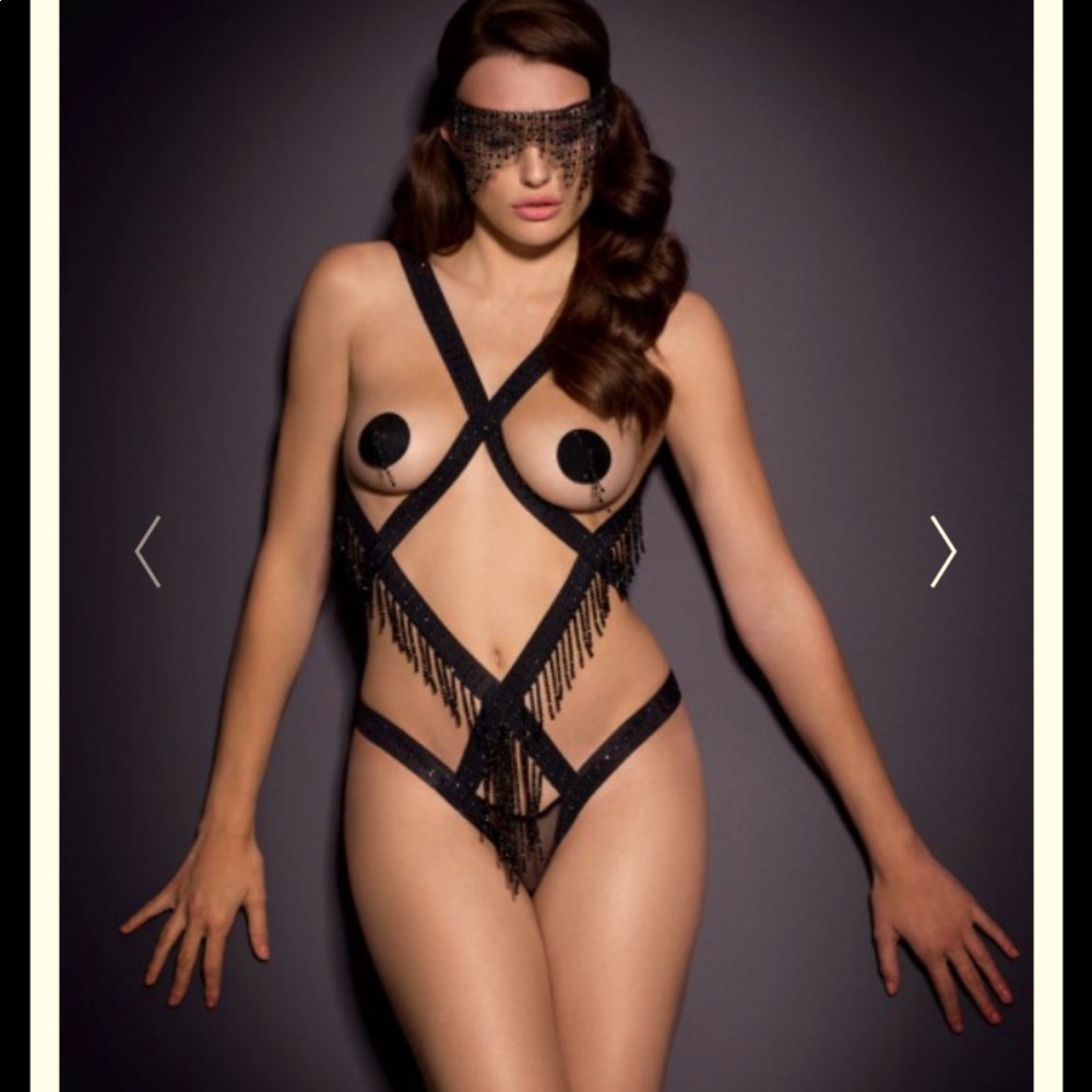 Agent provocateur Azaleah playsuit black brand new with tags